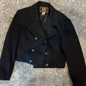 Vintage Limited Express cropped wool blazer